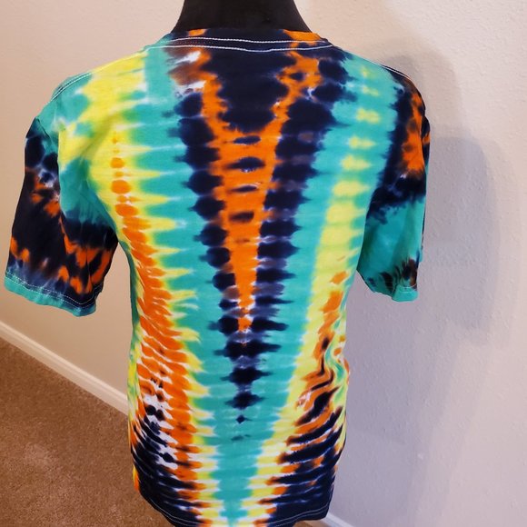 Tie Dye Boho bohemia unisex short sleeve T-shirt size S. 100% cotton. - Picture 11 of 13